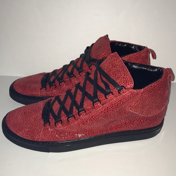 new balenciaga shoes red